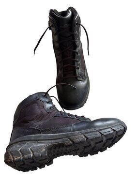 Interceptor Mens Tactical Boots Size 13 Black Durable Sole Military